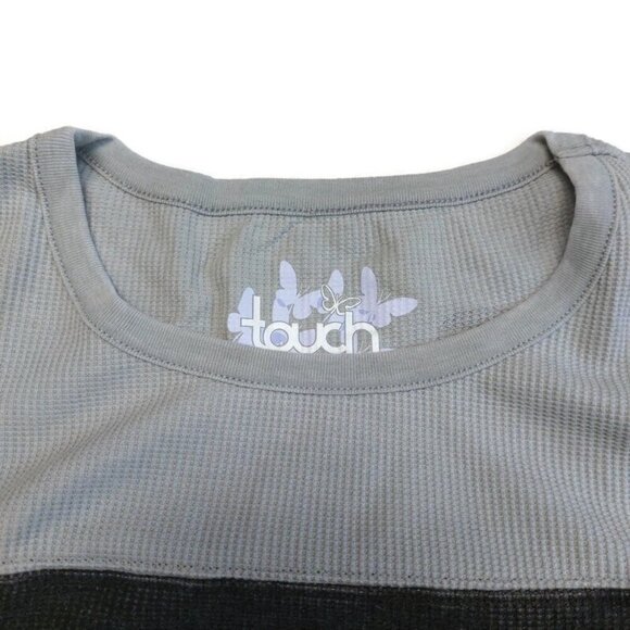 NBA San Antonio Spurs Blindside Thermal Top Sweatshirt Womens Size 3X Touch Gray - Picture 4 of 6